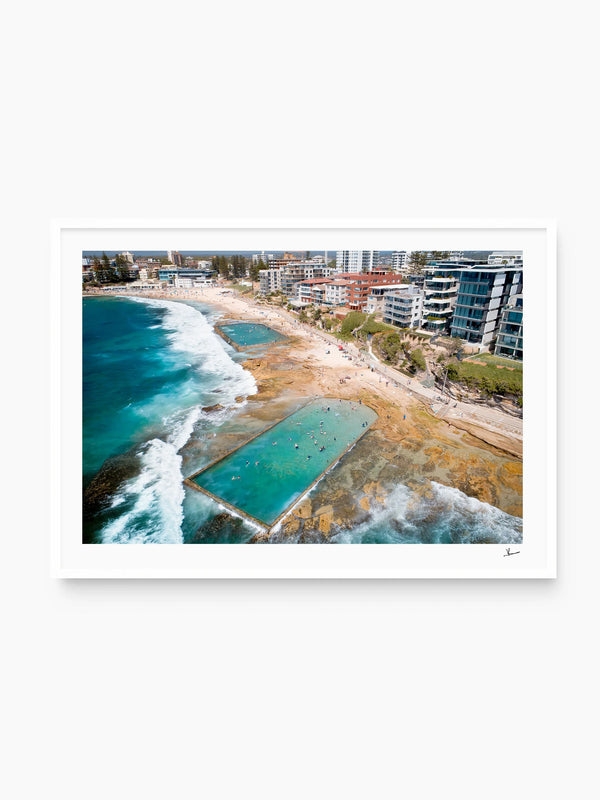 Cronulla pool 03 - Wall Art Print