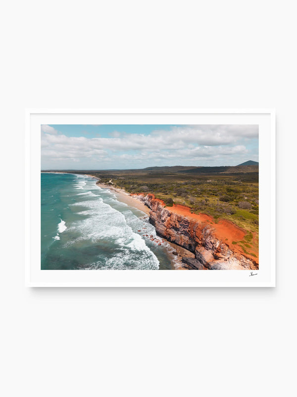 Red Cliff 01 - Wall Art Print