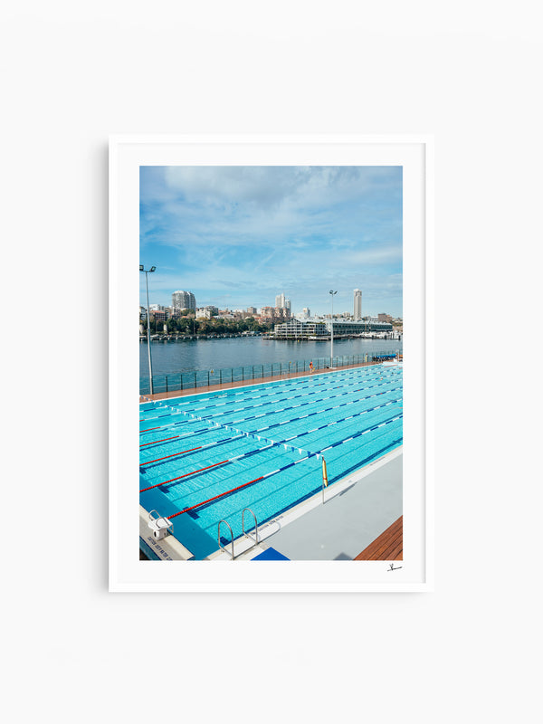 ABC pool 02 - Wall Art Print
