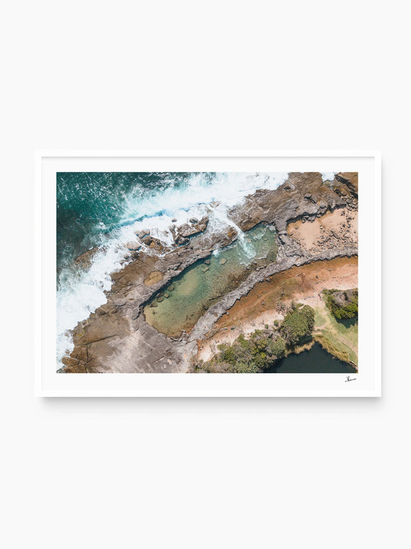 Angourie Rock Pool 02 - Wall Art Print