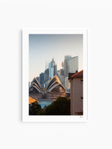 From across the harbour - Sydney Wall Art Print