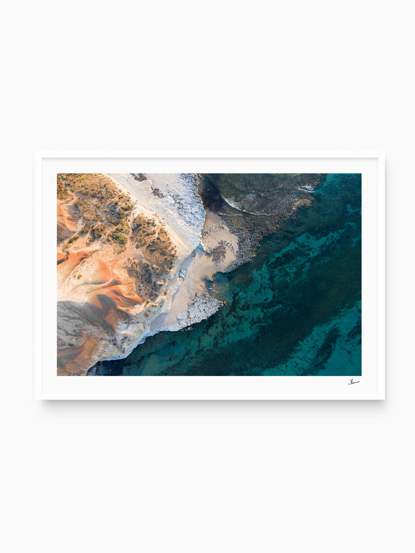 Ochre & Ocean – South Australia Wall Art Print