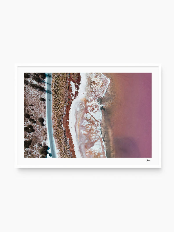 Salt Lake 01 - Wall Art Print