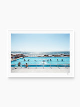 Beverley Whitfield Ocean Pool 01 - Shellharbour Wall Art Print
