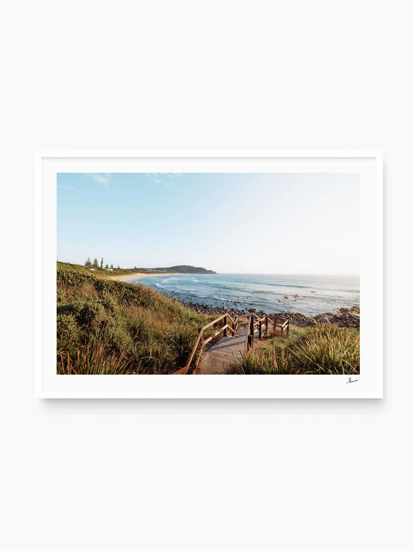 Boomerang Beach 01 - Wall Art Print