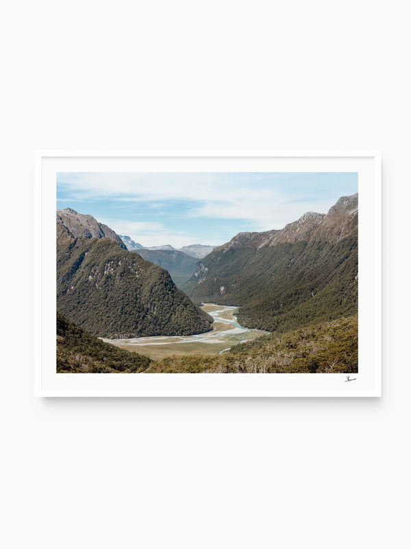 Routeburn Flats 02 – New Zealand Wall Art Print