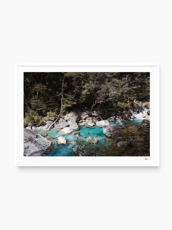 Routeburn River – New Zealand Wall Art Print