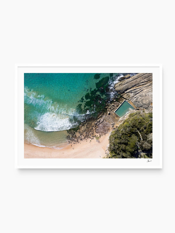 Whale Beach Rock Pool 01 - Wall Art Print