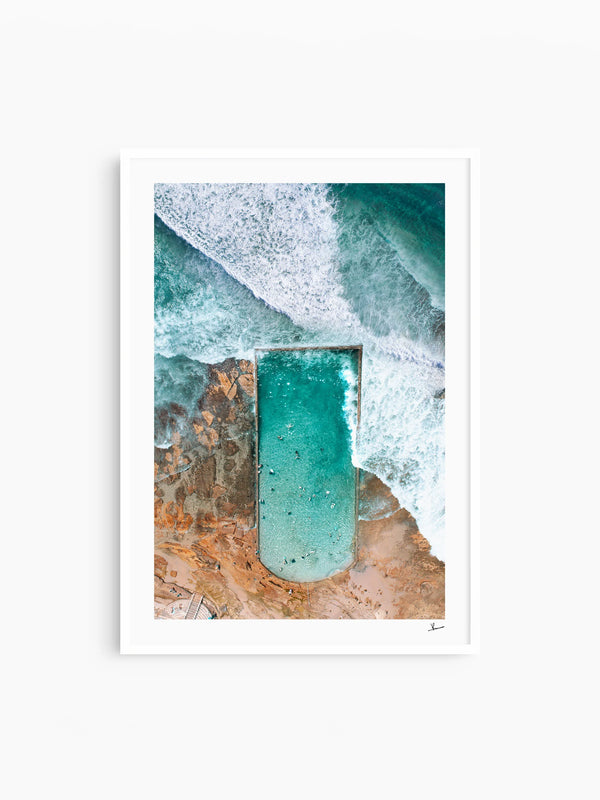 Cronulla pool 01 (northern bath) - Wall Art Print