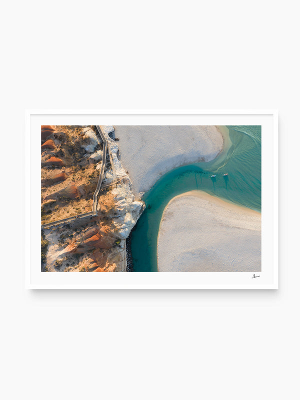 Onkaparinga River Mouth – South Australia Wall Art Print