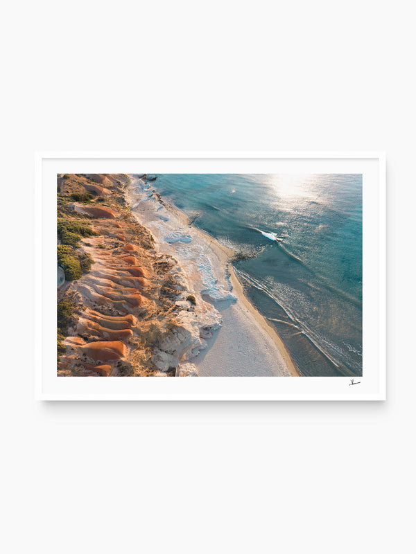 Golden Contours – South Australia Wall Art Print