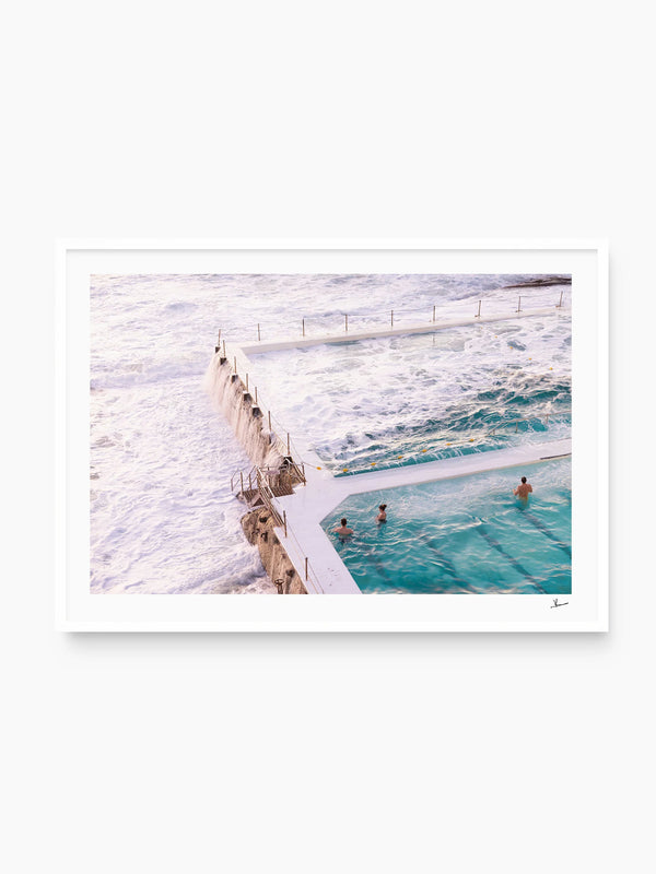 Bondi Bubble Bath – Bondi Beach Wall Art Print