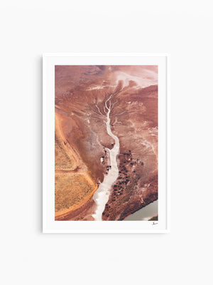 Dry Lightning - Limited Edition — wall art print in Classic White frame · Australia Unseen