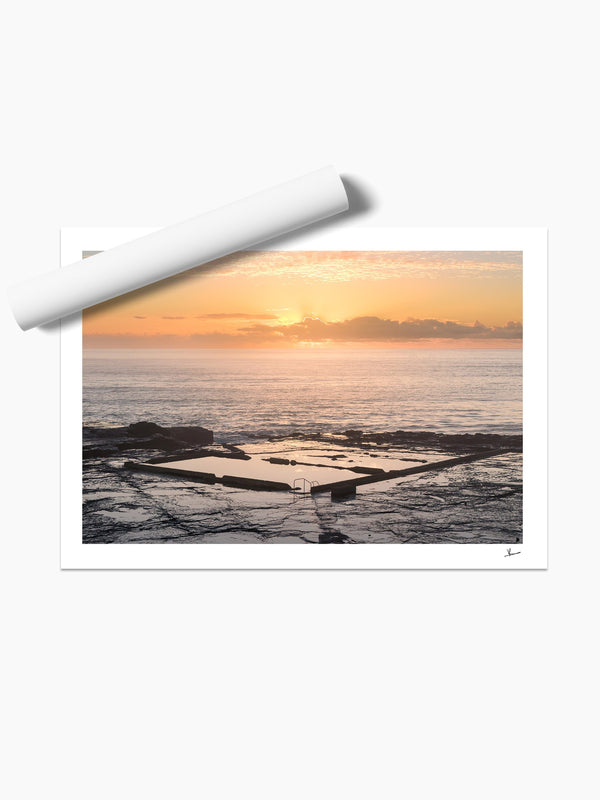 Werri Beach Pool — unframed wall art print · Australia Unseen
