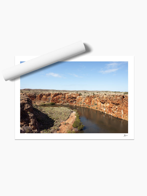 Yardie Creek — unframed wall art print · Australia Unseen