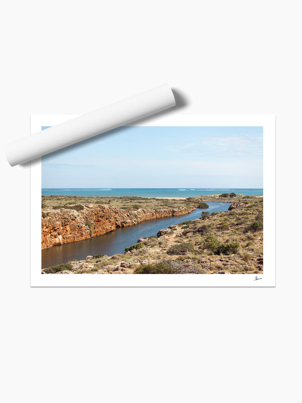 Yardie Creek — unframed wall art print · Australia Unseen