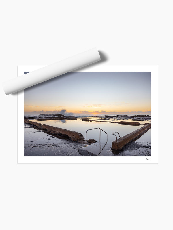 Werri Beach Pool — unframed wall art print · Australia Unseen