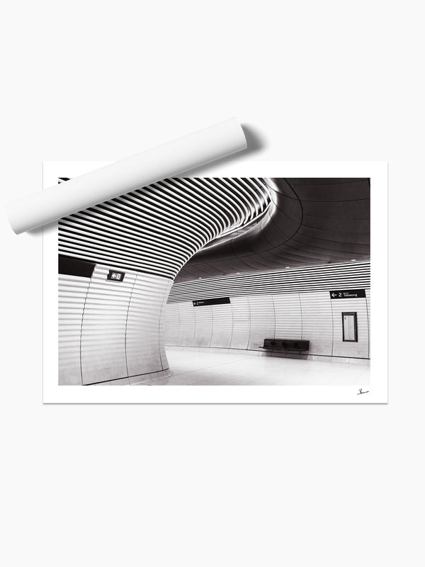 Gadigal Station 02 - Sydney — unframed wall art print · Australia Unseen