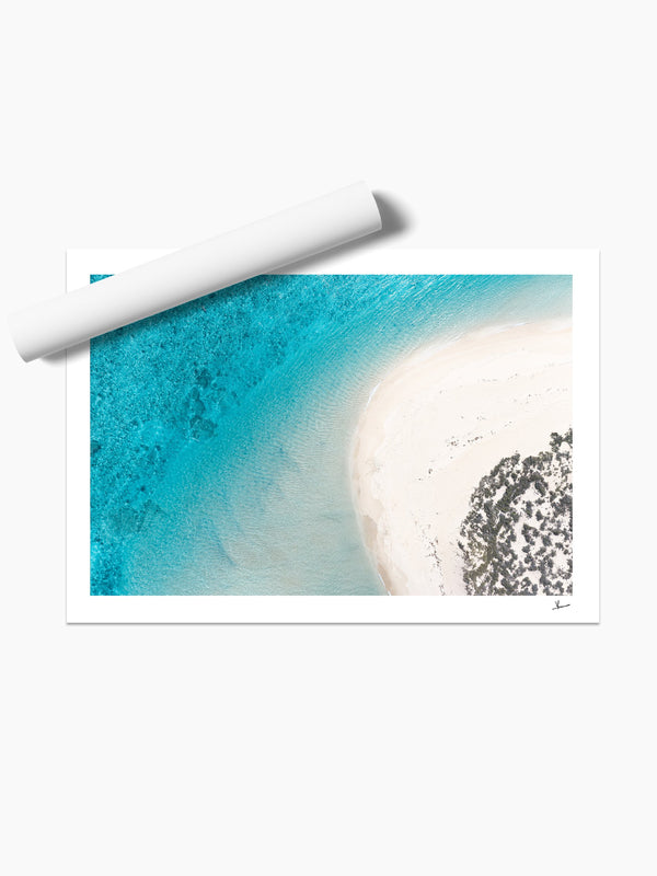 Sand Curve — unframed wall art print · Australia Unseen