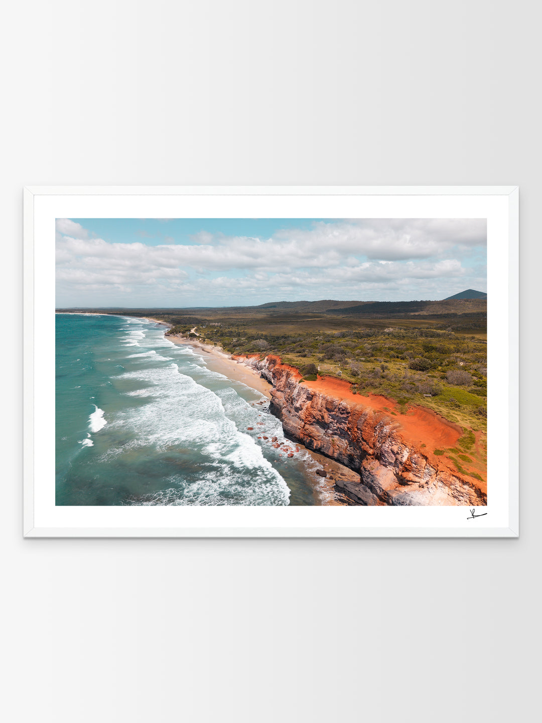 Red Cliff 01 - Wall Art Print