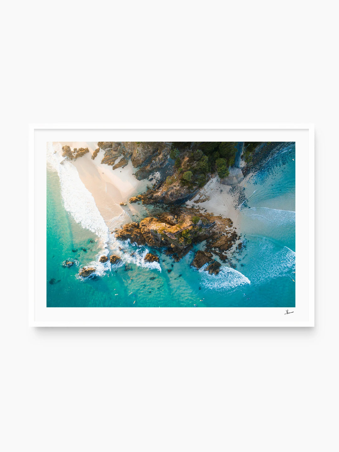 The Pass 01 - Byron Bay Wall Art Print