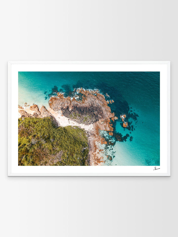 Coastal Contrast – Nelson Bay – Port Stephens Wall Art Print