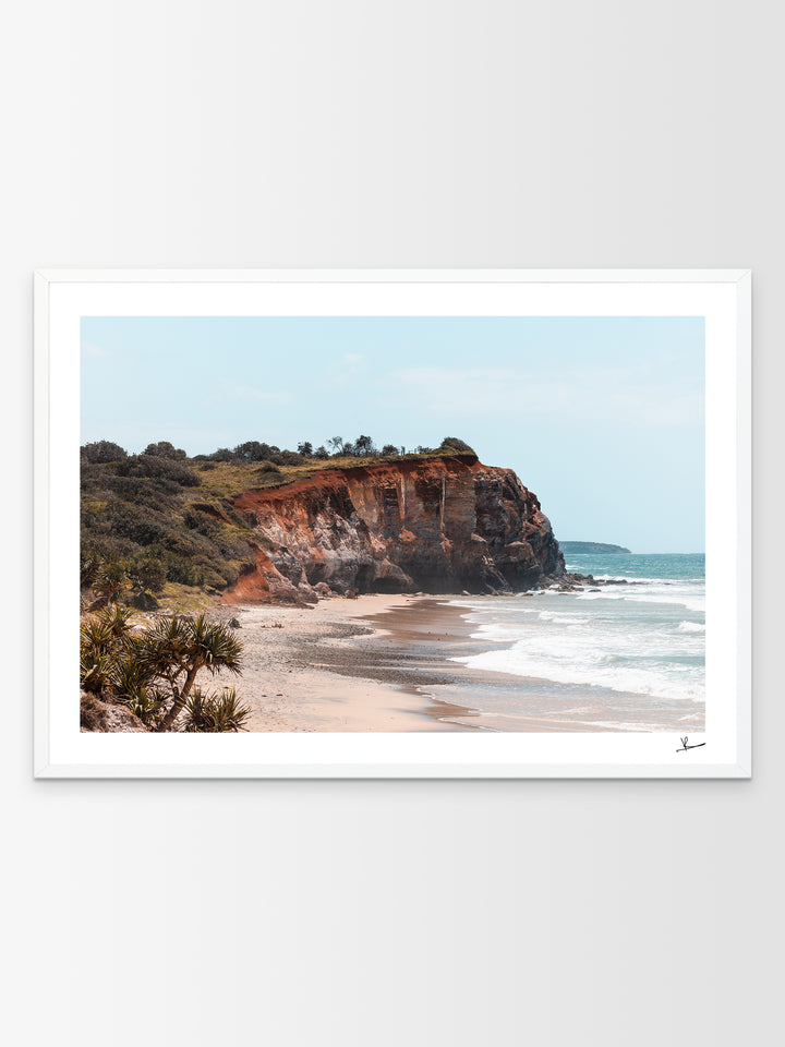 Red Cliff 02 - Wall Art Print