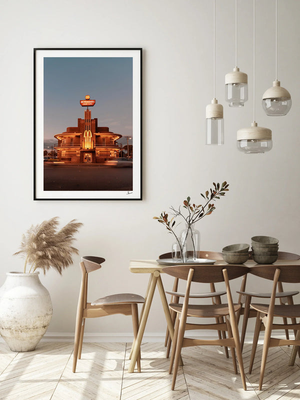 Art Deco Maccas 01 - Wall Art Print