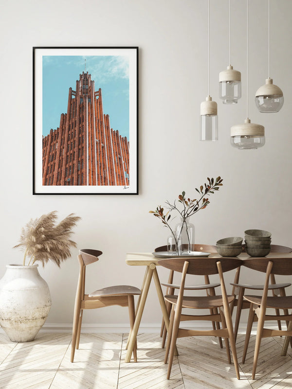 Manchester Unity Building Melbourne Wall Art Print
