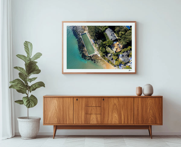 Palm Beach Rock Pool 01 - Wall Art Print