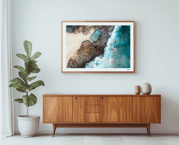 Mona Vale Rock Pool 04 - Wall Art Print