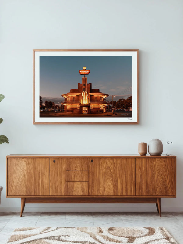 Art Deco Maccas 03 - Wall Art Print