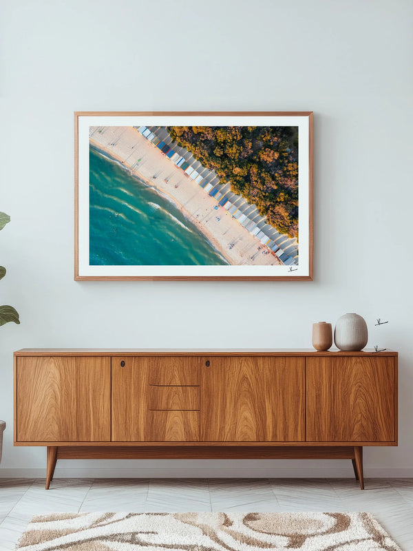 Brighton Bathing Boxes 03 - Wall Art Print