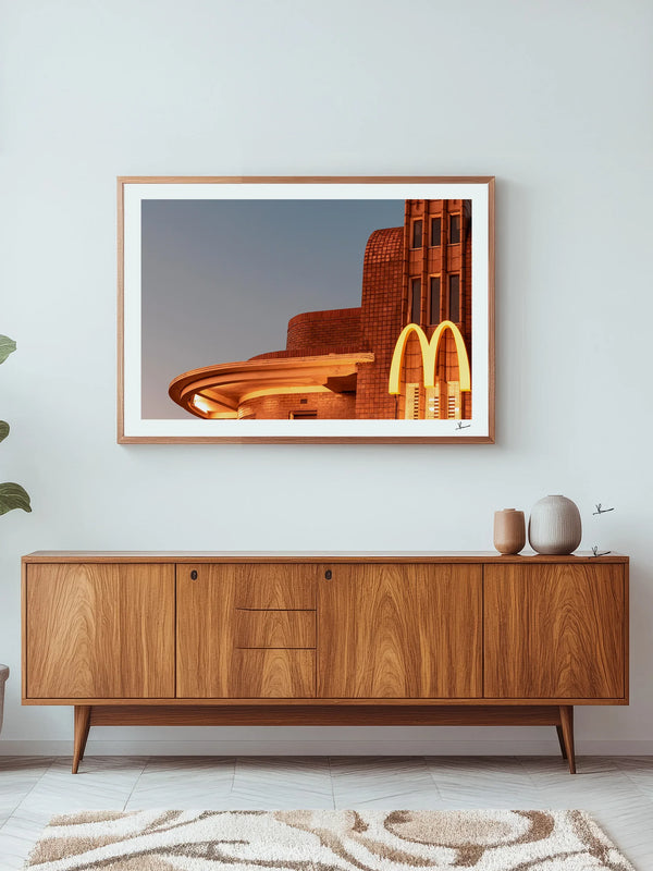 Art Deco Maccas 02 - Wall Art Print