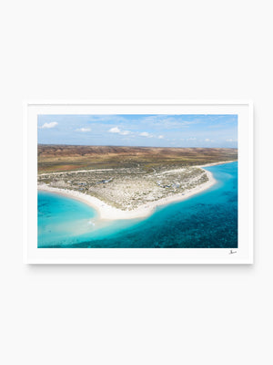 Turquoise Bay 01 - Western Australia — wall art print in Classic White frame · Australia Unseen
