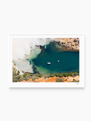Yardie Creek — wall art print in Classic White frame · Australia Unseen