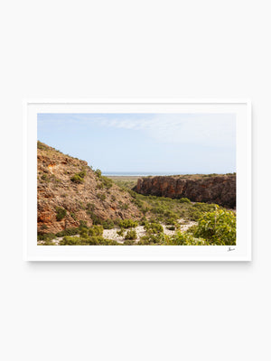 Mandu Mandu Gorge — wall art print in Classic White frame · Australia Unseen