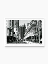 Georges street 01 - Sydney Wall Art Print