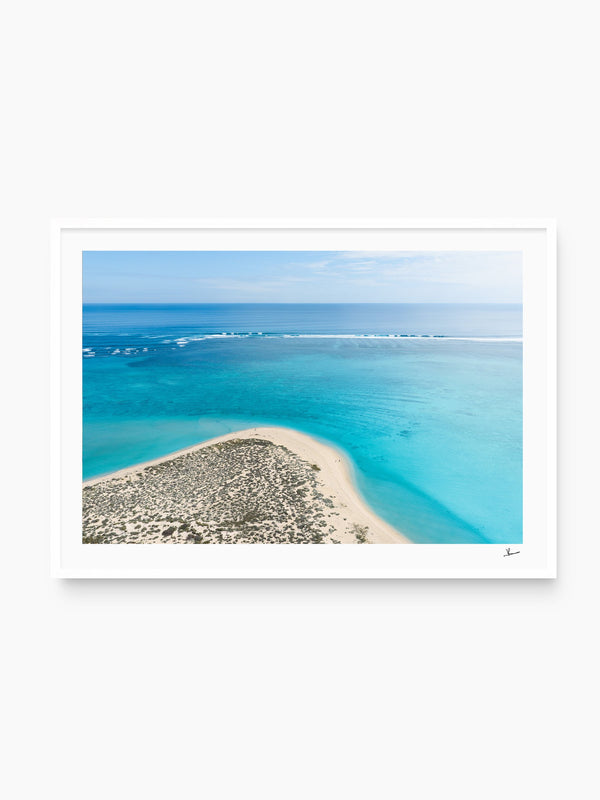Sandy Bay — wall art print in Classic White frame · Australia Unseen