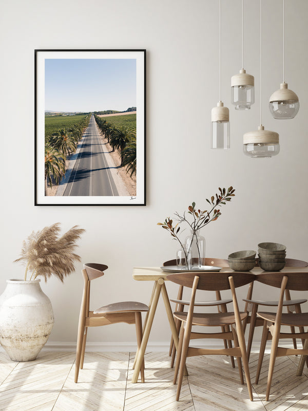 Seppeltsfield Road 02 – Barossa Valley Wall Art Print