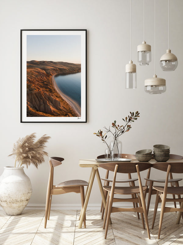 Sellick Beach 05 – Sunset – South Australia Wall Art Print