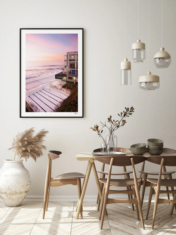 Thursday Cleaning Day – Bondi Icebergs Wall Art Print