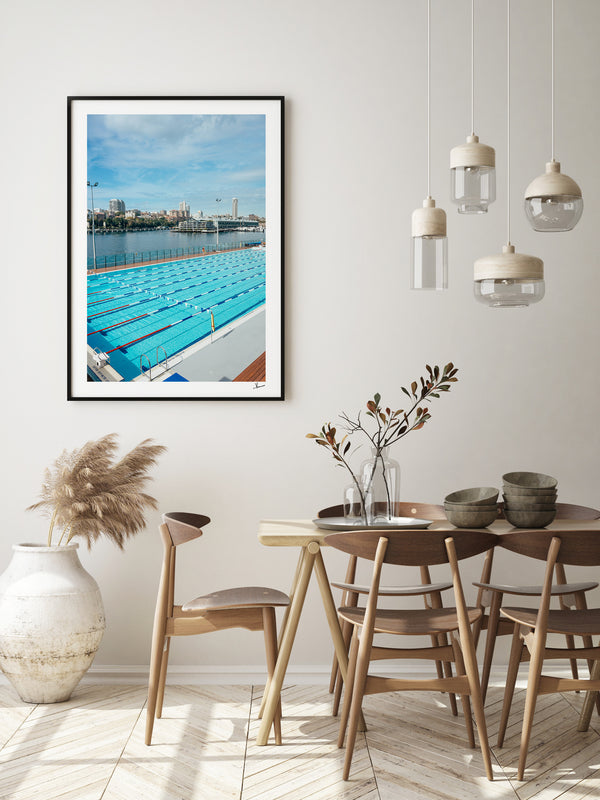 ABC pool 02 - Wall Art Print