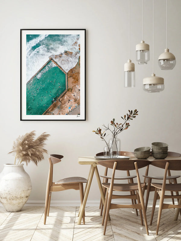 Cronulla pool 04 (southern bath) - Wall Art Print