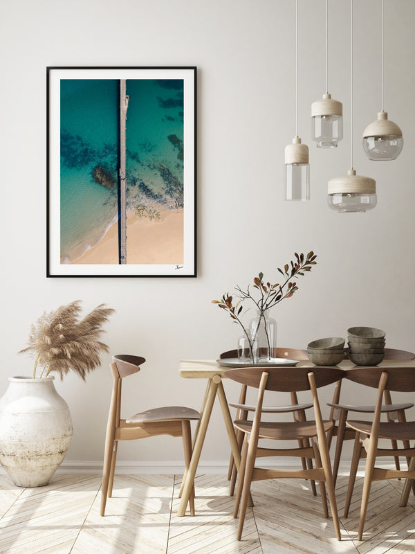 Port Noarlunga Jetty – South Australia Wall Art Print