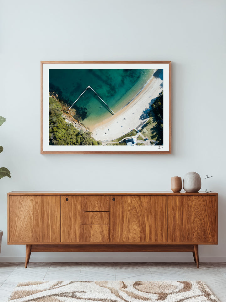 Little Manly Beach - Wall Art Print