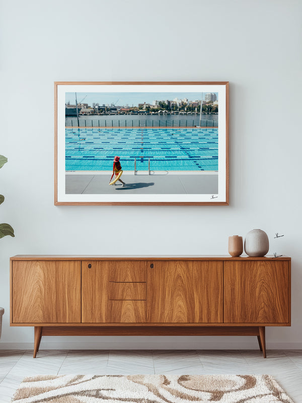 ABC pool 01 - Wall Art Print