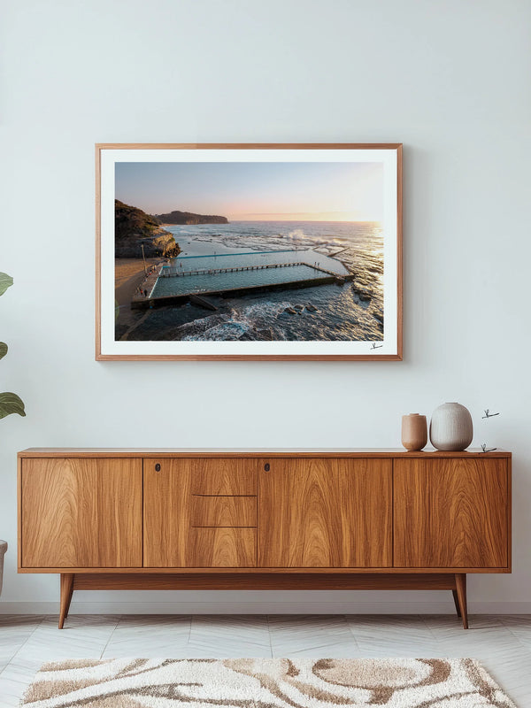 North Narrabeen Rock Pool 04 - Wall Art Print