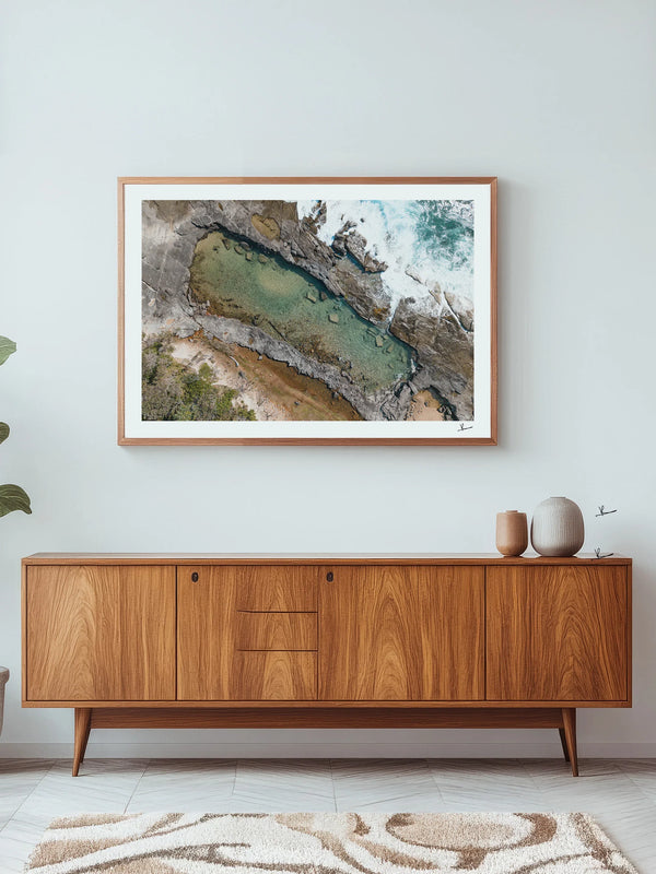 Angourie Rock Pool 01 - Wall Art Print