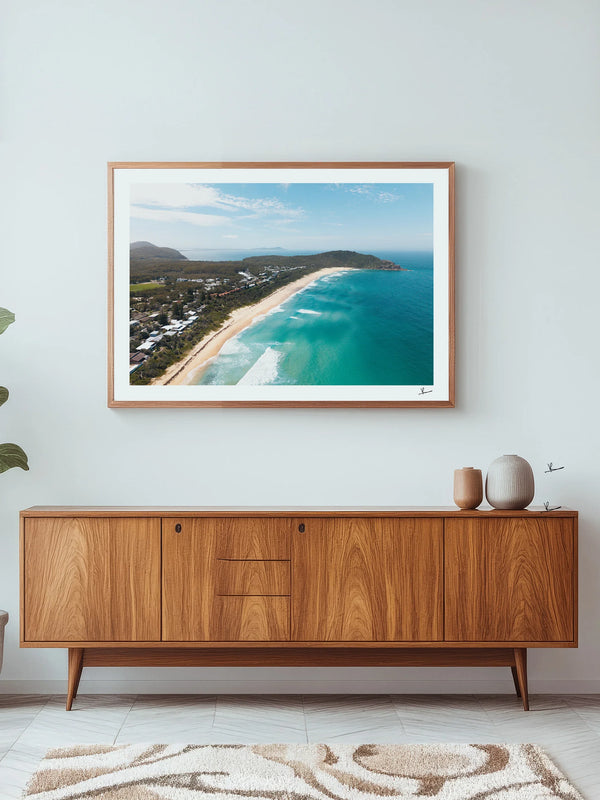 Boomerang Beach 02 - Wall Art Print